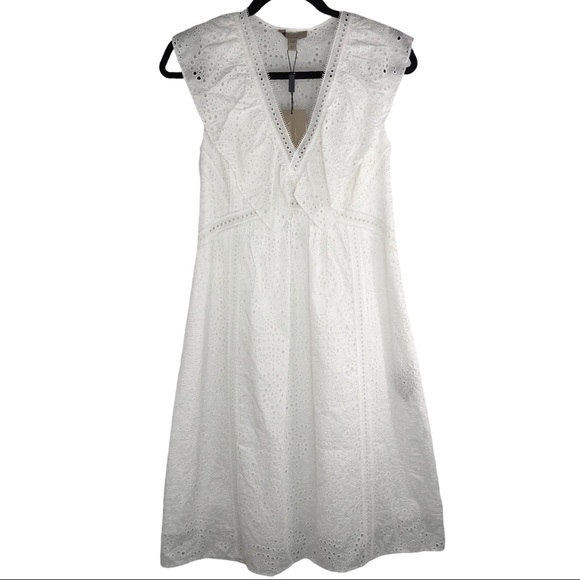 Burberry Beckie Eyelet Ruffle Dress - Picture 3 of 9